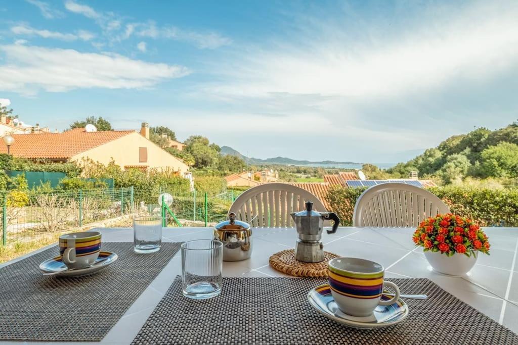 Sea View- 5 Minutes From The Beach Garden, Wi-Fi, Bbq Costa Rei Buitenkant foto