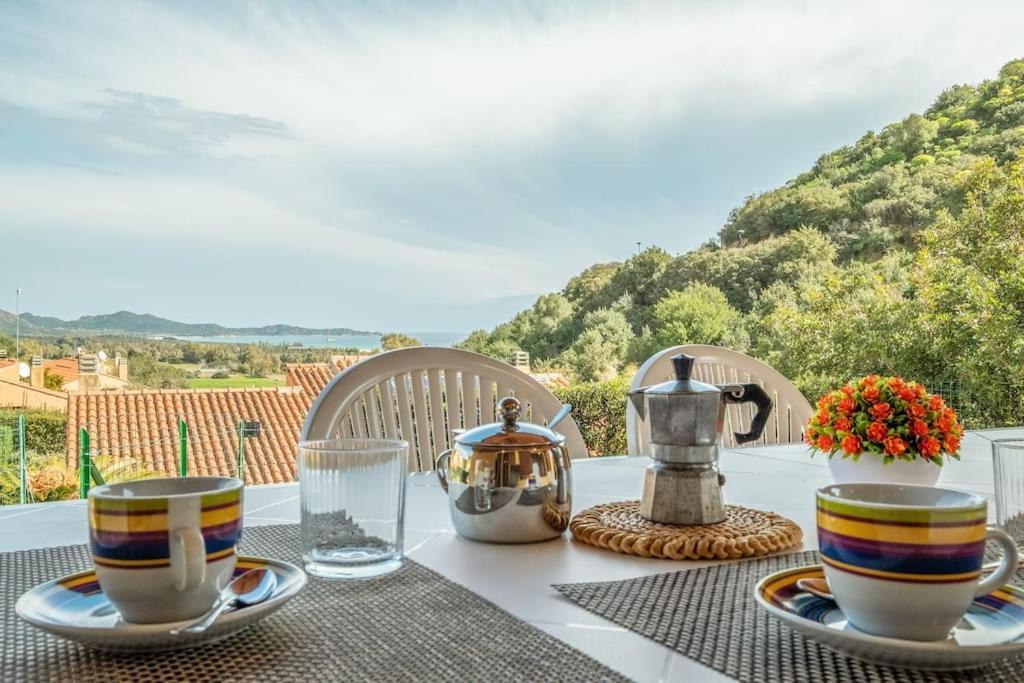 Sea View- 5 Minutes From The Beach Garden, Wi-Fi, Bbq Costa Rei Buitenkant foto