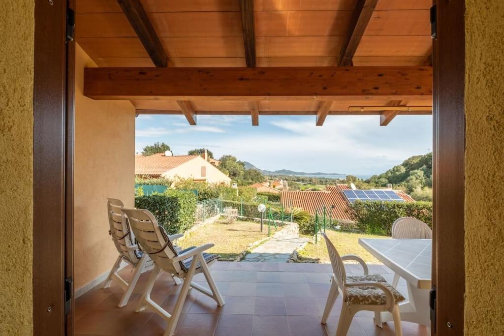 Sea View- 5 Minutes From The Beach Garden, Wi-Fi, Bbq Costa Rei Buitenkant foto